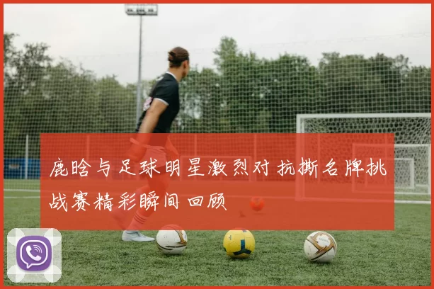 鹿晗与足球明星激烈对抗撕名牌挑战赛精彩瞬间回顾