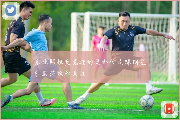 东北熙姐究竟指的是哪位足球明星引发热议和关注